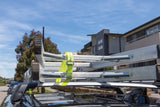 Jamec Pem Flex Grip used to hold ladders in place for transporting on top of a car