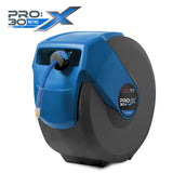 Pro X Air Hose Reel - front view showing hose bumper stop